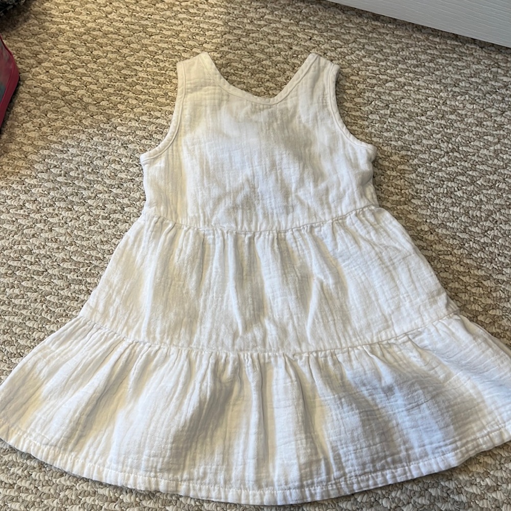 White tank dress, 2t